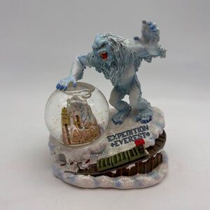 Disney Parks Expedition Everest Yeti Train Mini Water Snow Globe
